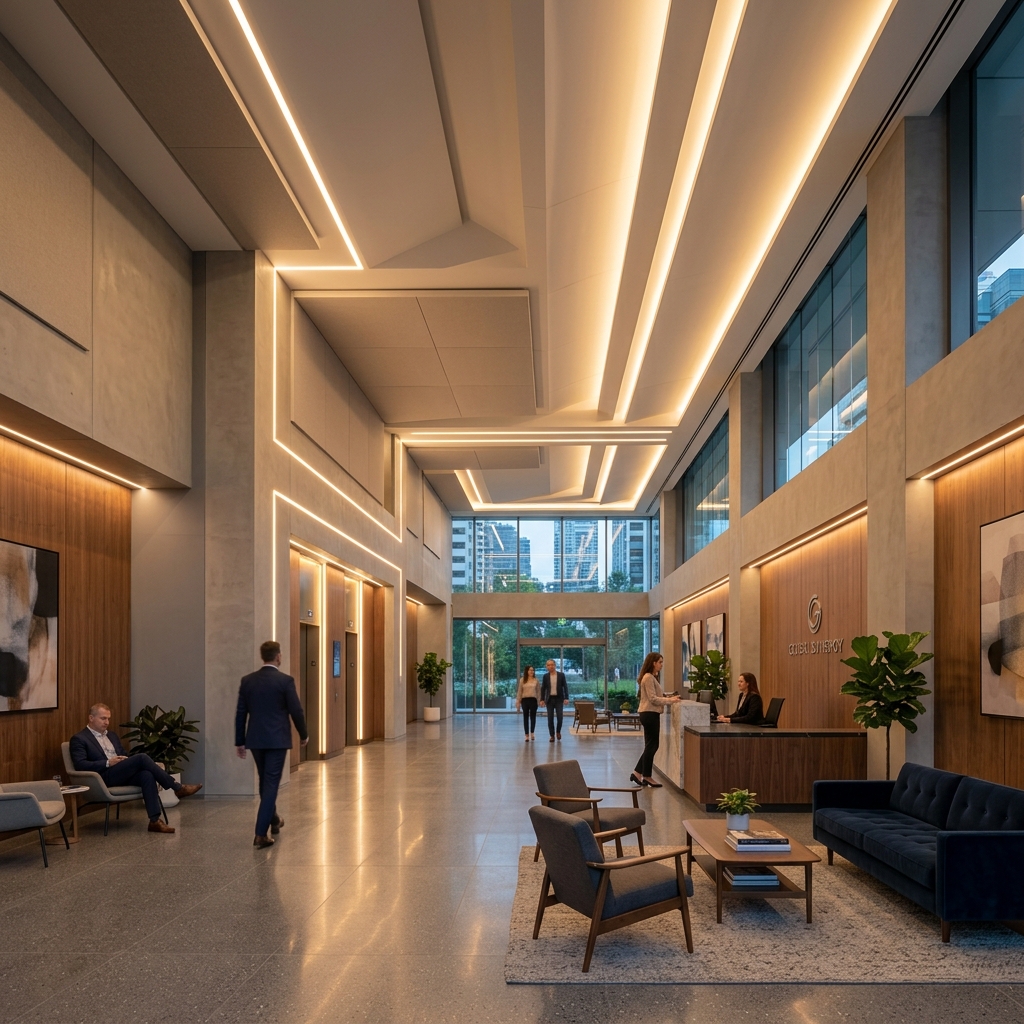 Nurol Tower Çizgisel Led Uygulaması